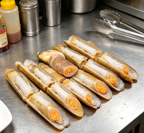 Fresh Premium Razor Clam Meat