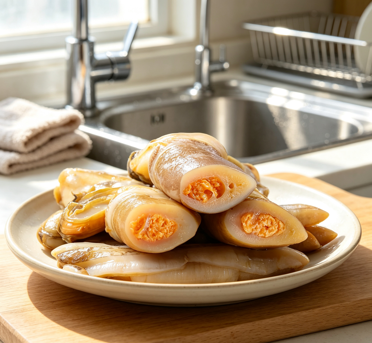 Fresh Premium Razor Clam Meat